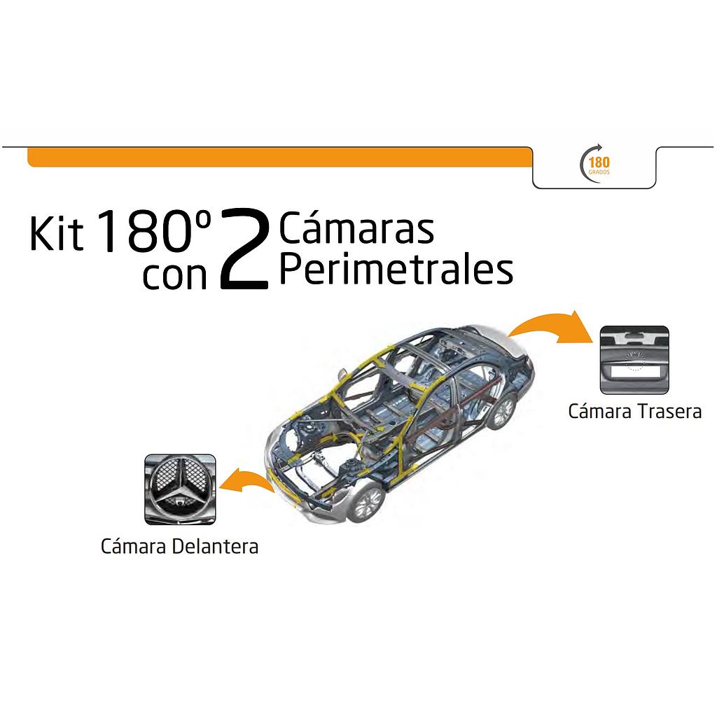 Kit 180º Visión Perimetral con función PIP Land Rover/Jaguar